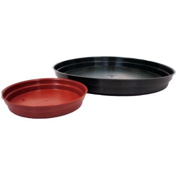 Ball Straathof Red Plastic Saucer 8-10cm