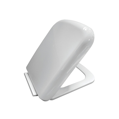 SEAT FOR TOILET PVC SQ1 SOFT CLOSE