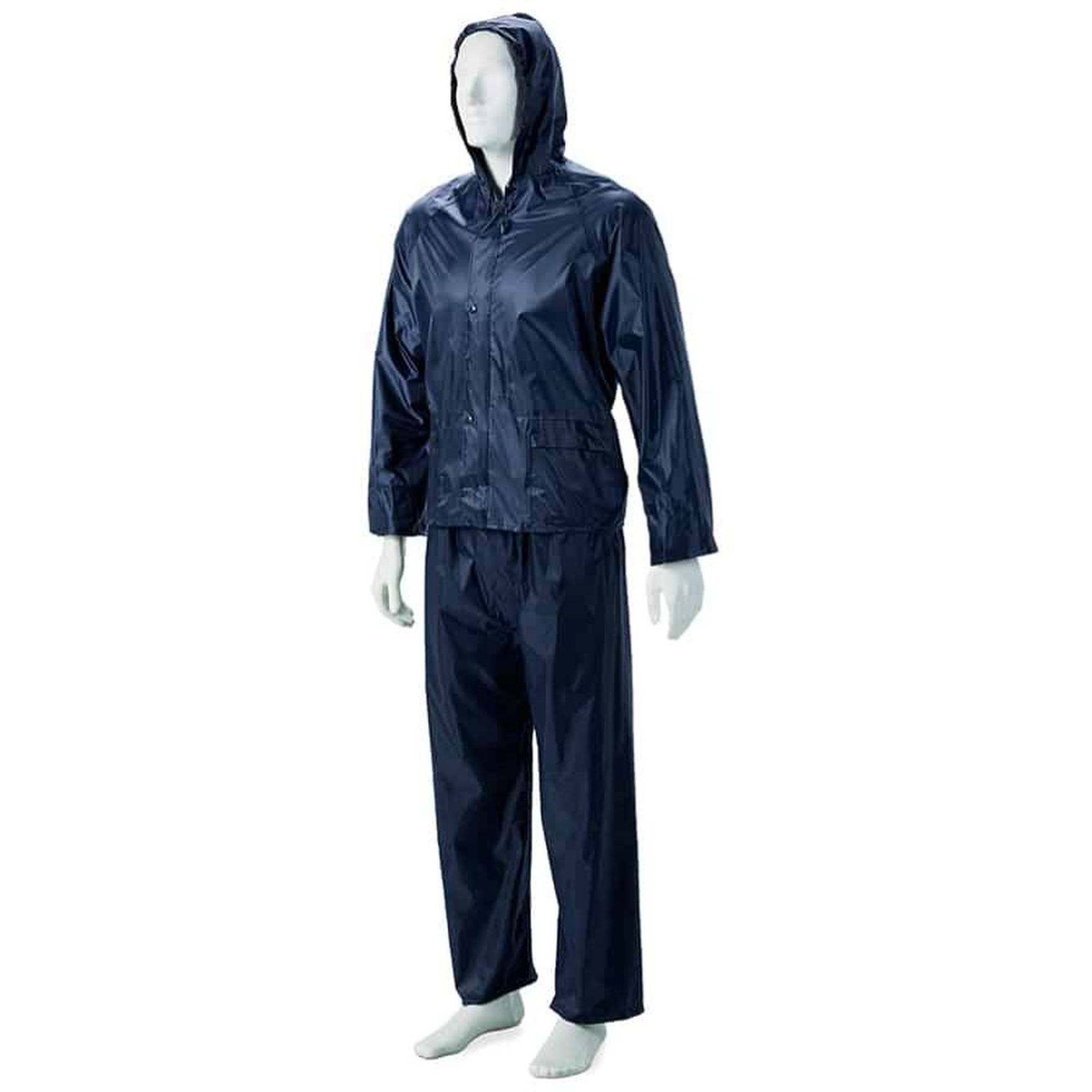 DROMEX RAIN SUIT RUBBERISED M NAVY