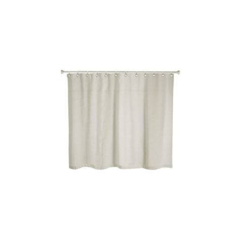 CURTAIN SHOWER POLY BEIGE 1.25MX2M