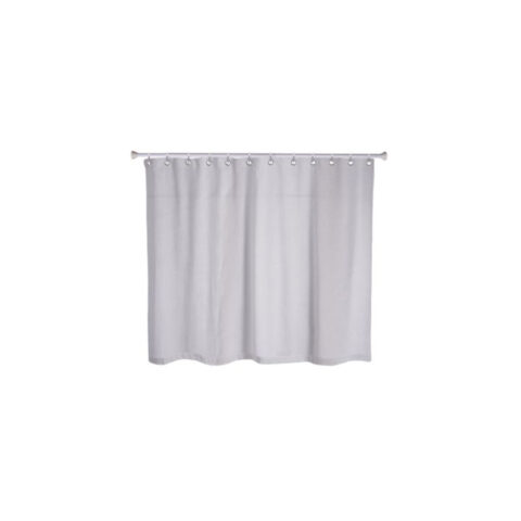 CURTAIN SHOWER PVC WHT 1.25MX2M