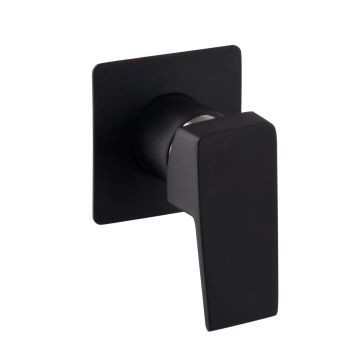 STUDIO CONC SHOWER/BATH MIXER BLK