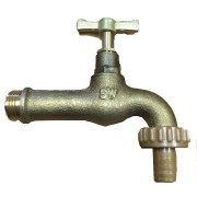 TAP HOSEBIB EXT RB 1/2"X3/4" SW