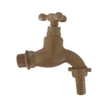 TAP HOSEBIB PVC 1/2"X3/4" SW