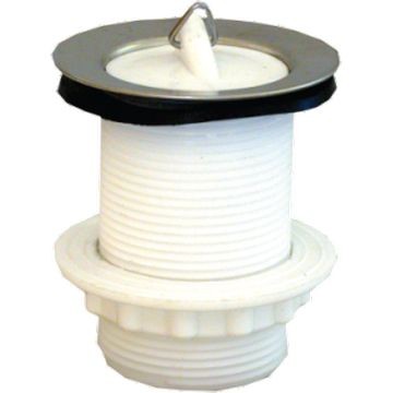 WASTE BASIN PVC UNSLOT 32MM SW