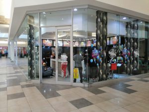 Pop-Up Store in busy mall in Johannesburg