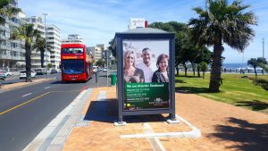 Branded MyCiTi Bus Shelter in Cape Town